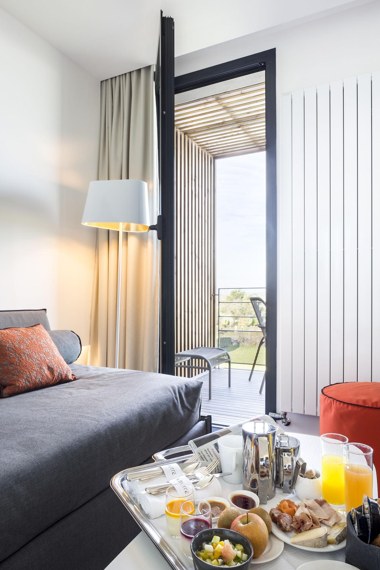 La Butte Hotell Plouider Eksteriør bilde