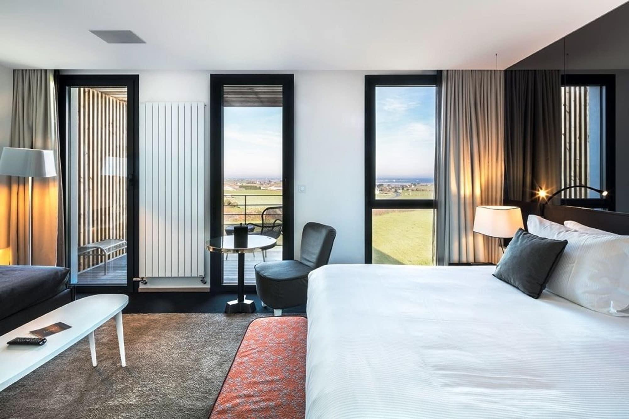La Butte Hotell Plouider Eksteriør bilde